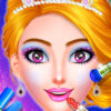 princess dress up makeover color by number